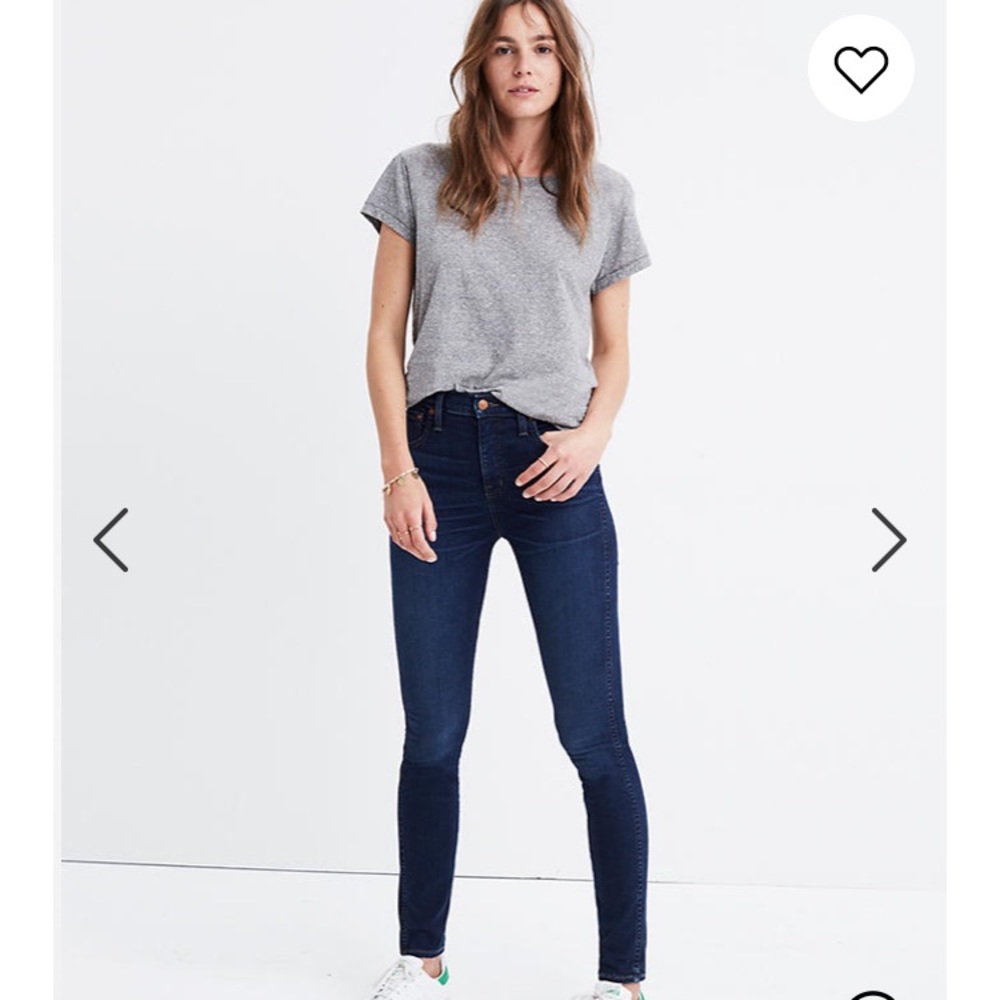 Madewell 10” High Riser Skinny Skinny jeans
